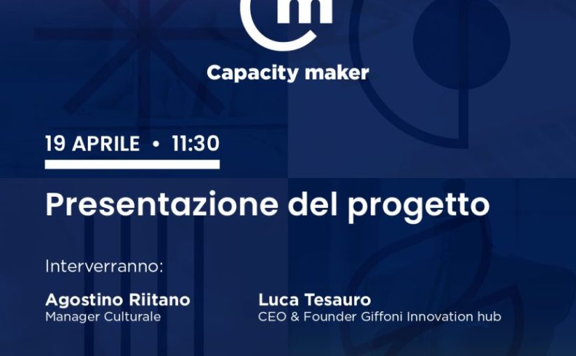 Presentazione del progetto Capacity Maker