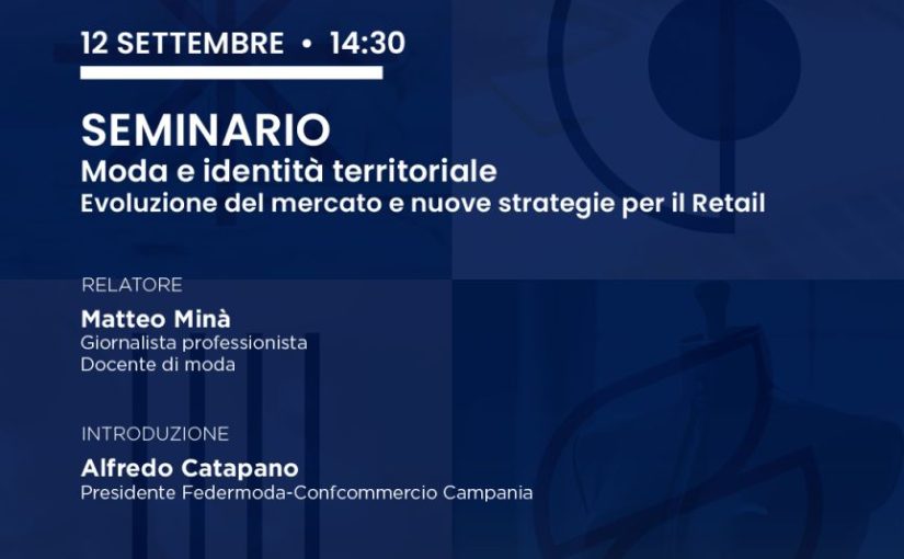 Seminario Capacity Maker: Moda e Identità territoriale