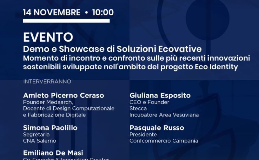 Evento Eco Identity-Demo e Showcase di Soluzioni Ecovative